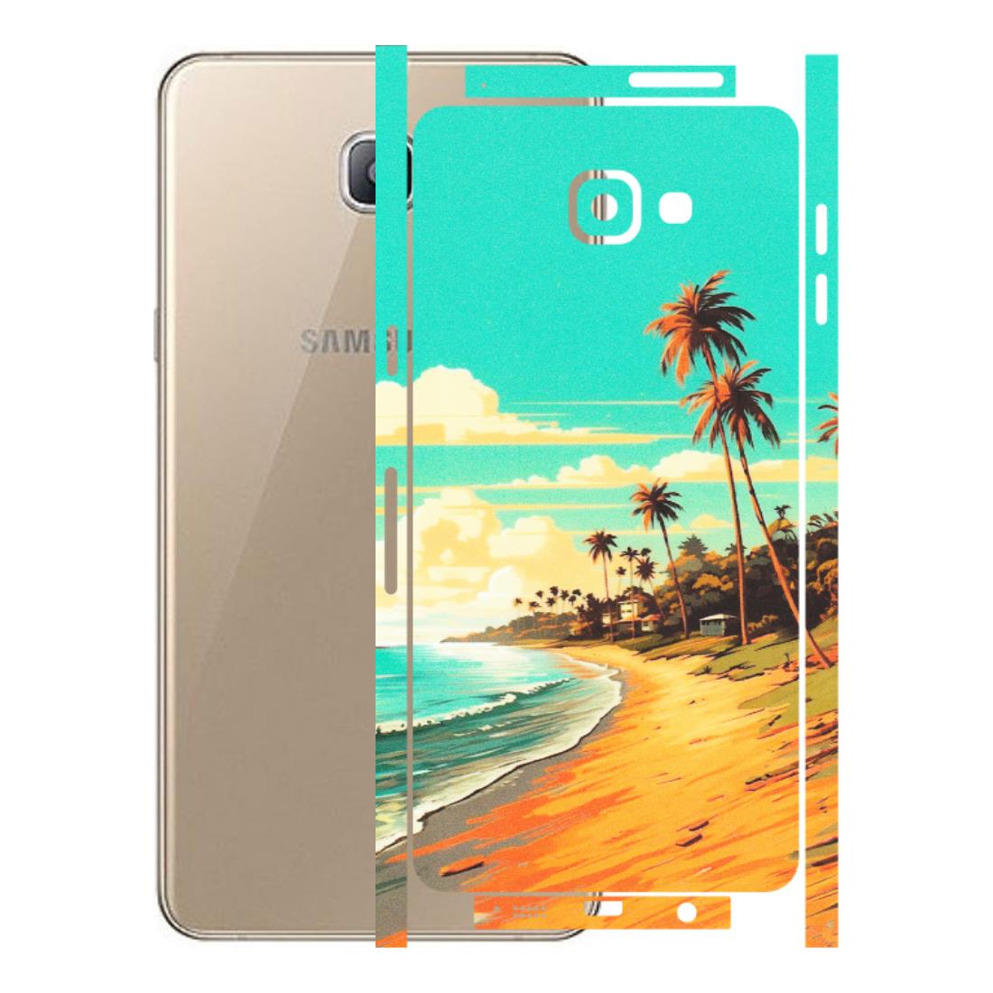 Samsung A/S Series Phone Skins (All Models) - Miami Beach - Matte Finish (M-136) Samsung Galaxy A9 Pro