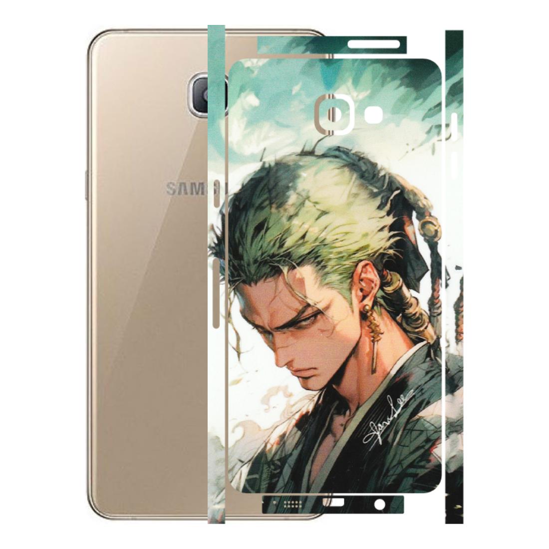 Samsung A/S Series Phone Skins (All Models) - New Roronoa Zoro One Picece Anime - Matte Finish (M-140) Samsung Galaxy A9 Pro