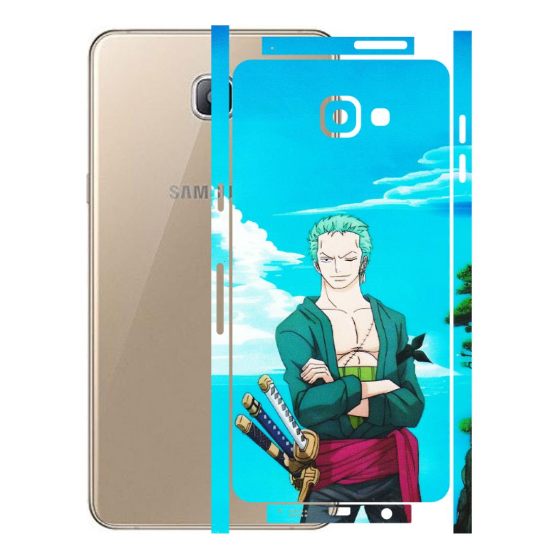 Samsung A/S Series Phone Skins (All Models) - Cool Swordman Zoro Anime - Matte Finish (M-143) Samsung Galaxy A9 Pro