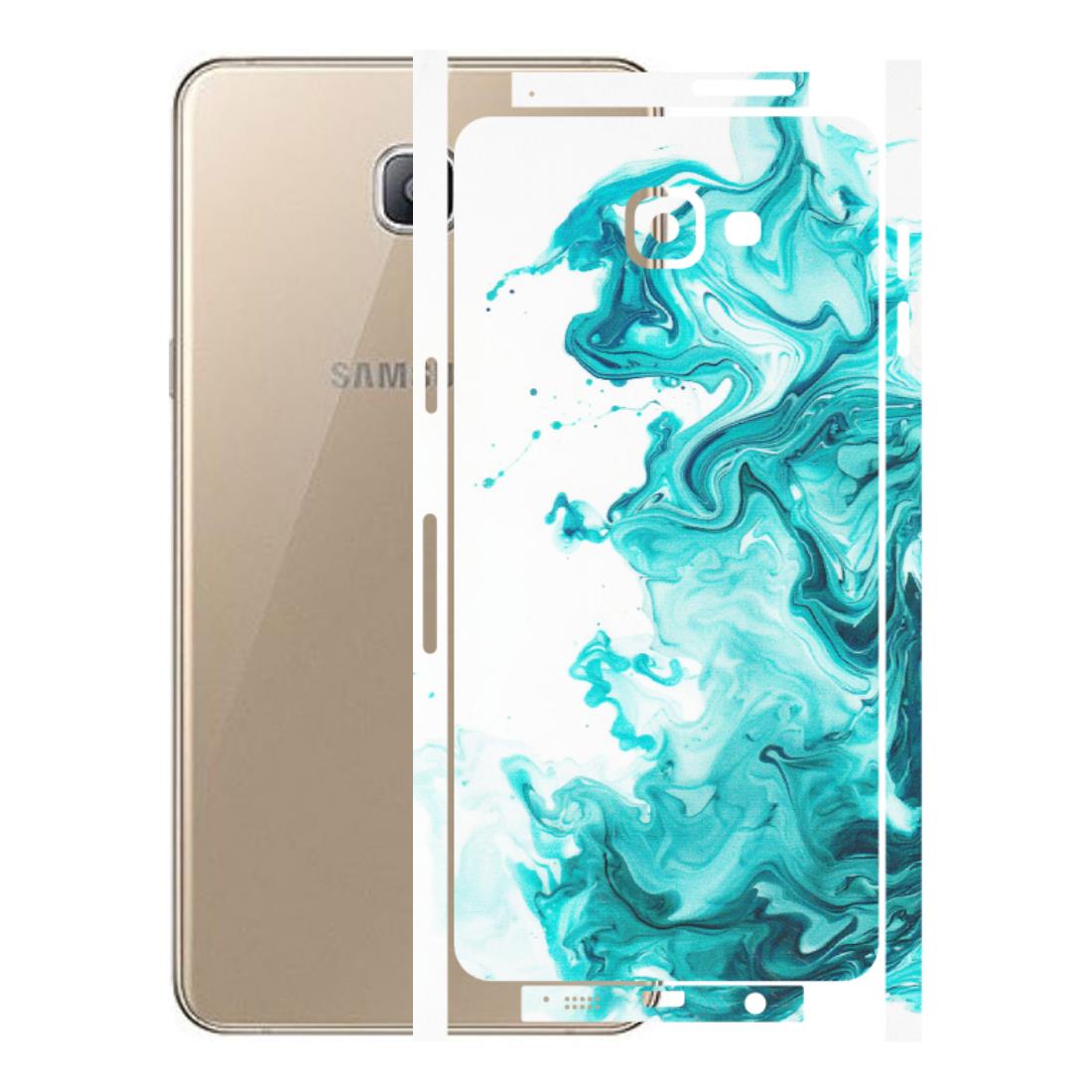 Samsung A/S Series Phone Skins (All Models) - Sky Blue Abstract Colour - Matte Finish (M-146) Samsung Galaxy A9 Pro