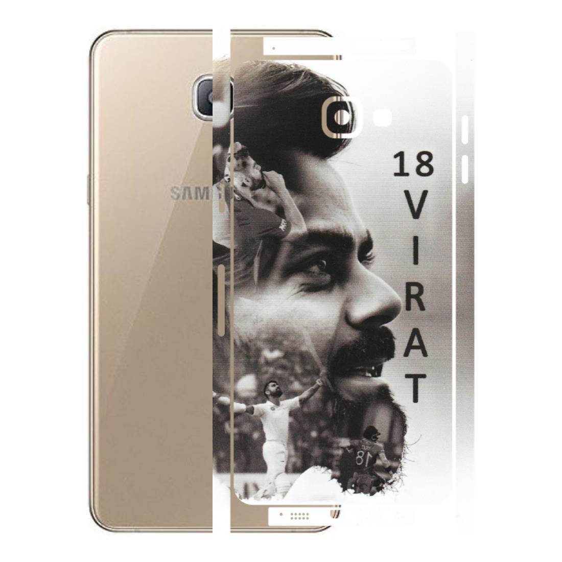 Samsung A/S Series Phone Skins (All Models) - Virat Kohli Cricketer - Matte Finish (M-163) Samsung Galaxy A9 Pro