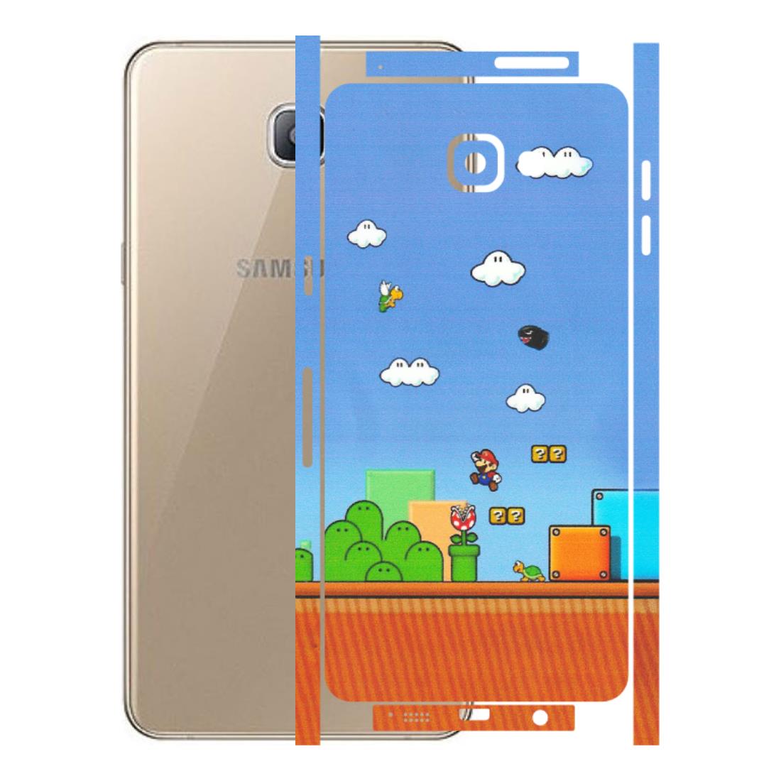 Samsung A/S Series Phone Skins (All Models) - Mario Game Scene - Matte Finish (M-24) Samsung Galaxy A9 Pro