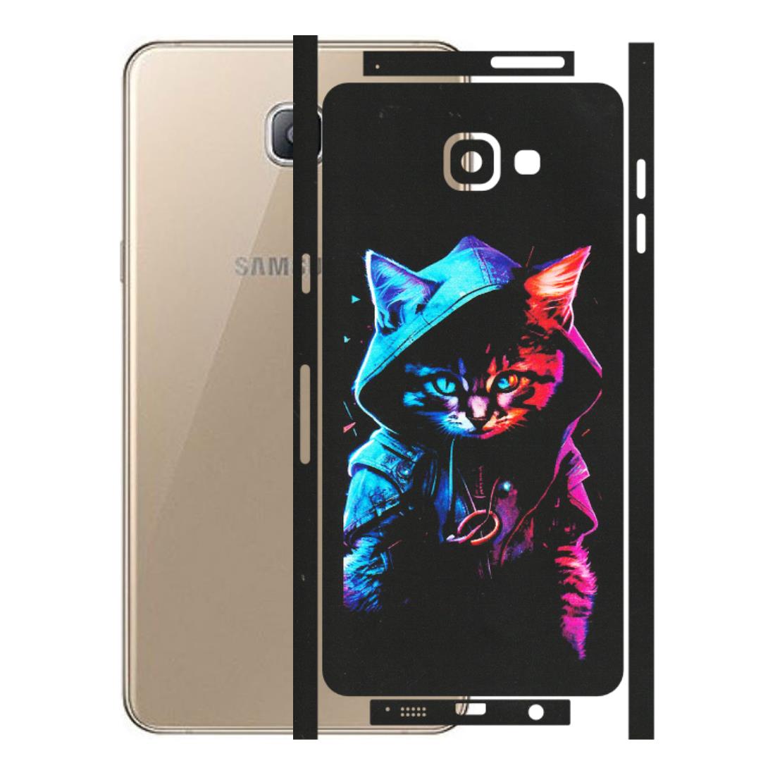 Samsung A/S Series Phone Skins (All Models) - Cyberpunk Cat - Matte Finish (M-45) Samsung Galaxy A9 Pro