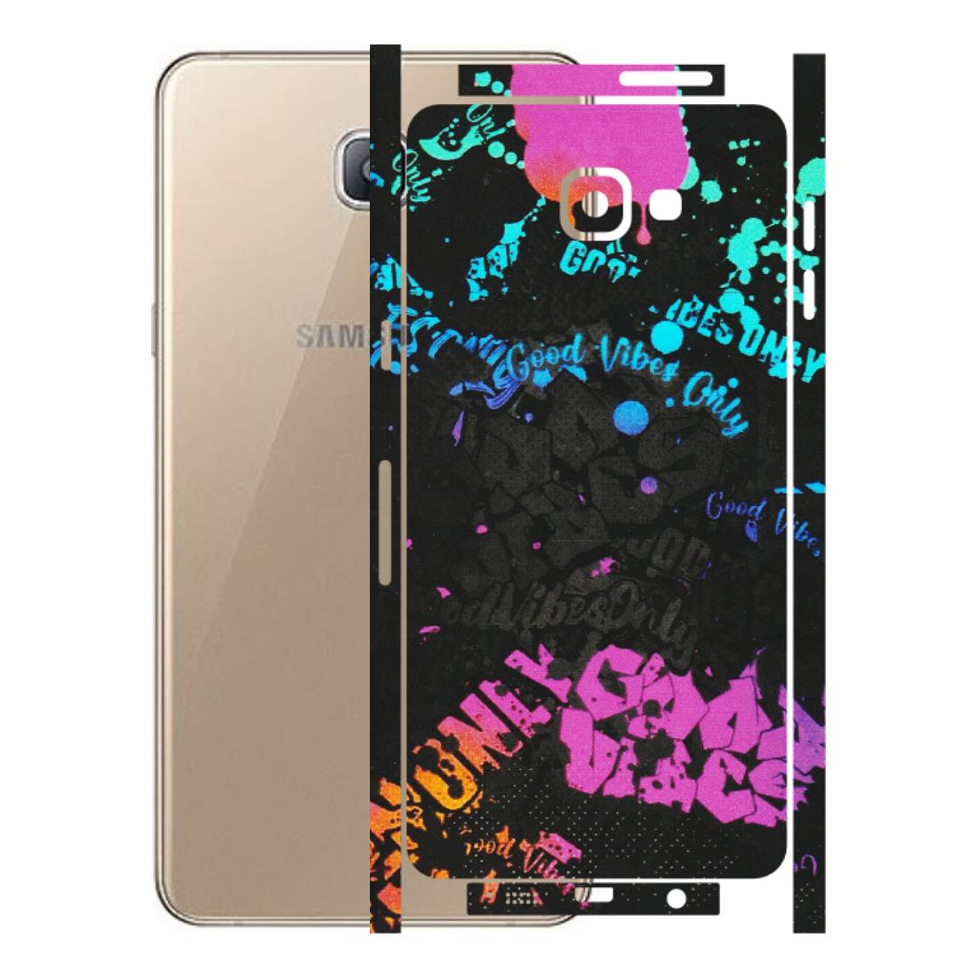 Samsung A/S Series Phone Skins (All Models) - Majestic Black Vibes - Matte Finish (M-62) Samsung Galaxy A9 Pro