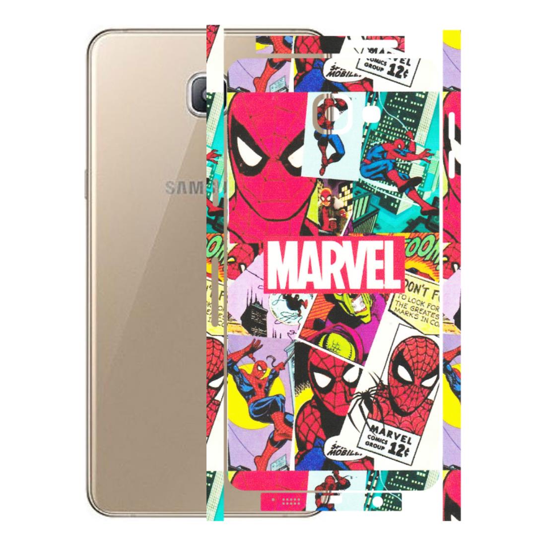 Samsung A/S Series Phone Skins (All Models) - Marvel Comic Spiderman Grafitti - Matte Finish (M-72) Samsung Galaxy A9 Pro
