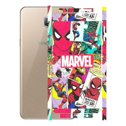 Samsung A/S Series Phone Skins (All Models) - Marvel Comic Spiderman Grafitti - Matte Finish (M-72) Samsung Galaxy A9 Pro