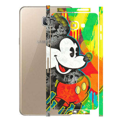 Samsung A/S Series Phone Skins (All Models) - Multiple Mickey With Colourful Texture - Matte Finish (M-84) Samsung Galaxy A9 Pro
