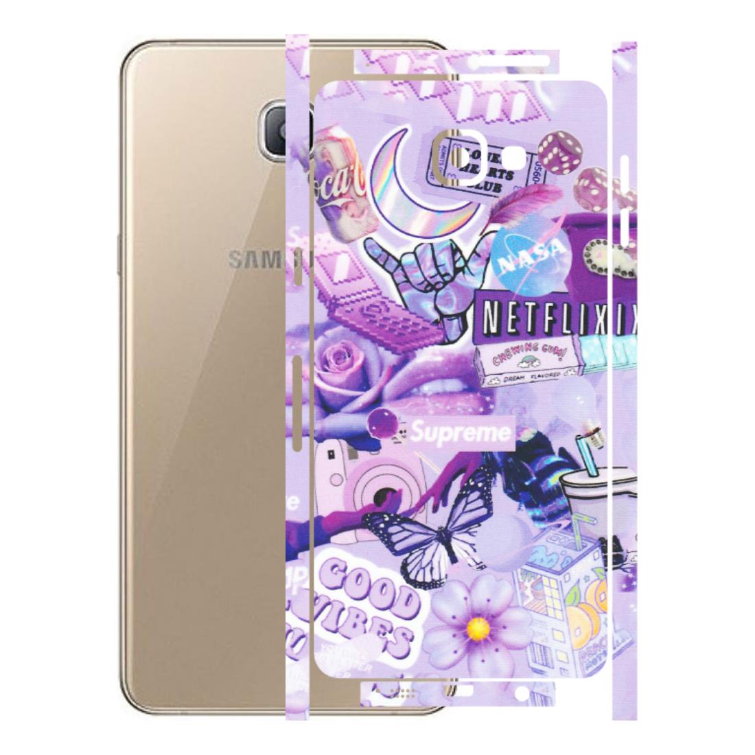 Samsung A/S Series Phone Skins (All Models) - Supreme Purple Magic - Matte Finish (M-88) Samsung Galaxy A9 Pro