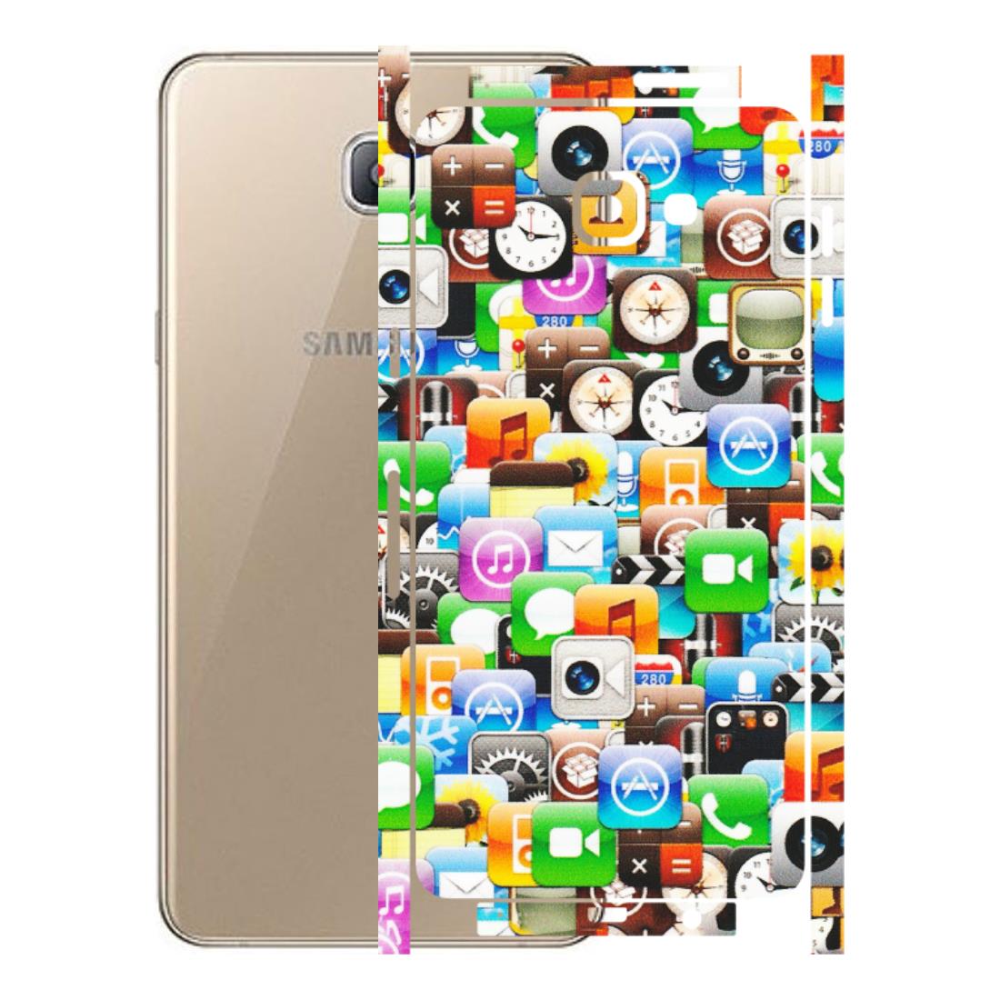 Samsung A/S Series Phone Skins (All Models) - All Apple Icons - Matte Finish (M-93) Samsung Galaxy A9 Pro