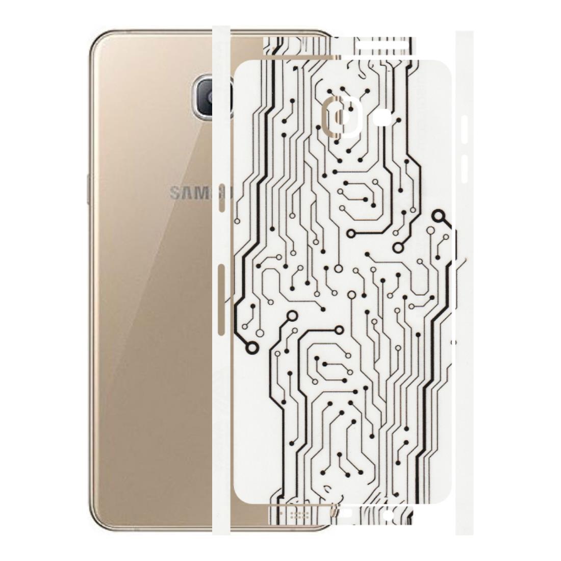 Samsung A/S Series Phone Skins (All Models) - Tech Circuits - Transparent Finish (T-03) Samsung Galaxy A9 Pro
