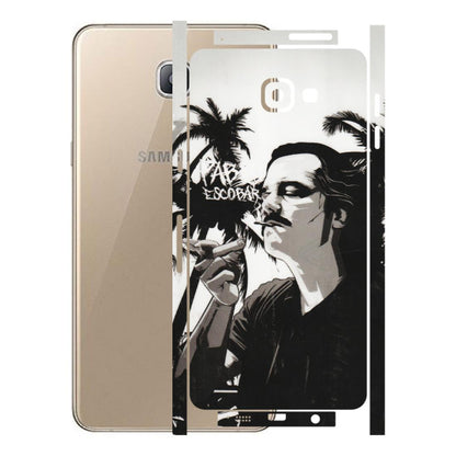 Samsung A/S Series Phone Skins (All Models) - Pab Escobar - Transparent Finish (T-05) Samsung Galaxy A9 Pro