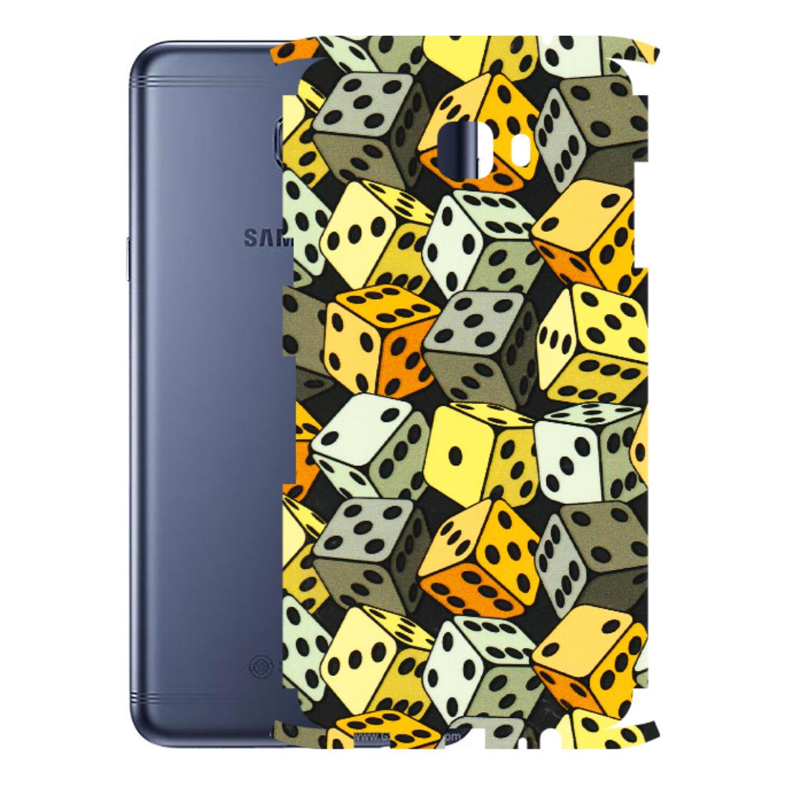 Samsung M/F/Note/Flip and C Phone Skins (All Models) - Dices Of Life - 3D Embossed Finish (L-04) Samsung Galaxy C7 Pro