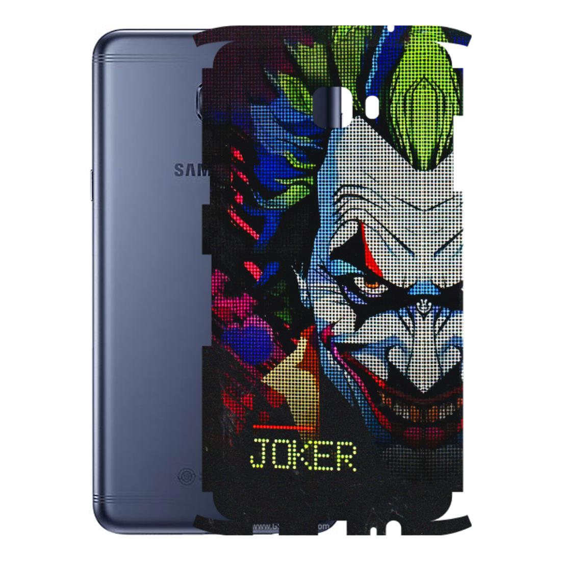 Samsung M/F/Note/Flip and C Phone Skins (All Models) - Joker Dot Matrix - 3D Embossed Finish (L-08) Samsung Galaxy C7 Pro