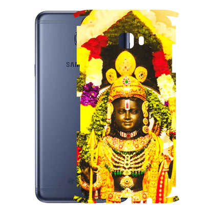 Samsung M/F/Note/Flip and C Phone Skins (All Models) - Ram Lalla Ayodhya - 3D Embossed Finish (L-103) Samsung Galaxy C7 Pro