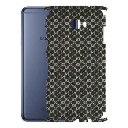 Samsung M/F/Note/Flip and C Phone Skins (All Models) - Black G Print - 3D Embossed Finish (L-109) Samsung Galaxy C7 Pro
