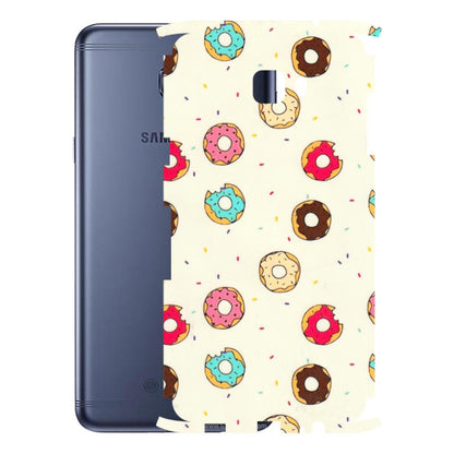 Samsung M/F/Note/Flip and C Phone Skins (All Models) - Mini Donuts Doodle Art - 3D Embossed Finish (L-122) Samsung Galaxy C7 Pro
