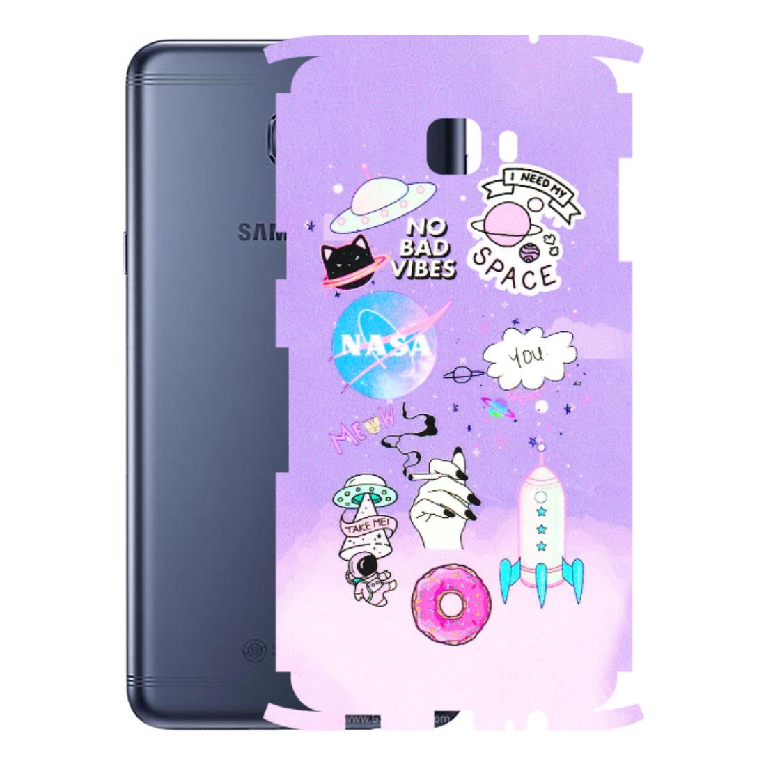 Samsung M/F/Note/Flip and C Phone Skins (All Models) - I Need My Nasa Skin - 3D Embossed Finish (L-149) Samsung Galaxy C7 Pro