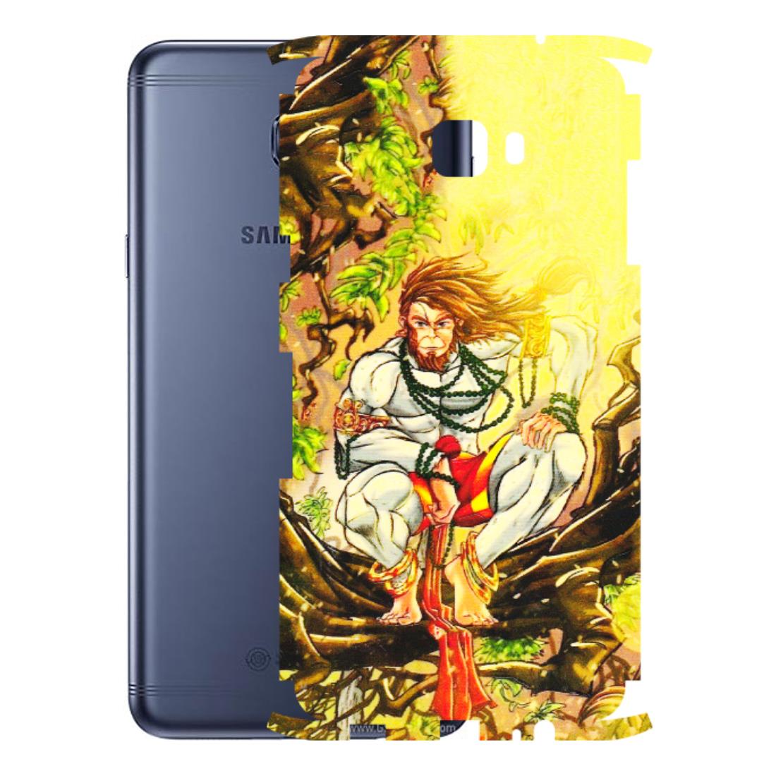Samsung M/F/Note/Flip and C Phone Skins (All Models) - Lord Hanuman - 3D Embossed Finish (L-152) Samsung Galaxy C7 Pro