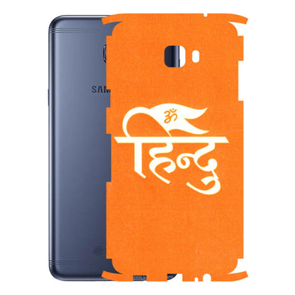 Samsung M/F/Note/Flip and C Phone Skins (All Models) - Hindu Kesari - 3D Embossed Finish (L-154) Samsung Galaxy C7 Pro