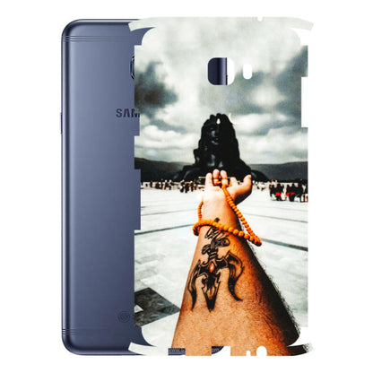Samsung M/F/Note/Flip and C Phone Skins (All Models) - Jai Adiyogi Mahakaal - 3D Embossed Finish (L-164) Samsung Galaxy C7 Pro