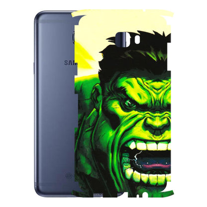 Samsung M/F/Note/Flip and C Phone Skins (All Models) - Hulk - 3D Embossed Finish (L-180) Samsung Galaxy C7 Pro