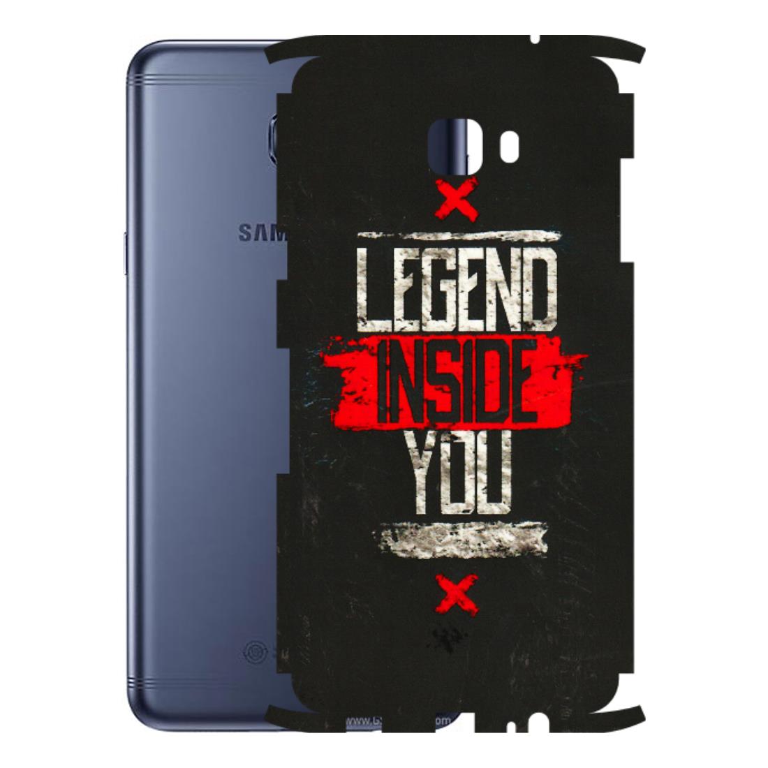 Samsung M/F/Note/Flip and C Phone Skins (All Models) - Legend Inside You - 3D Embossed Finish (L-186) Samsung Galaxy C7 Pro