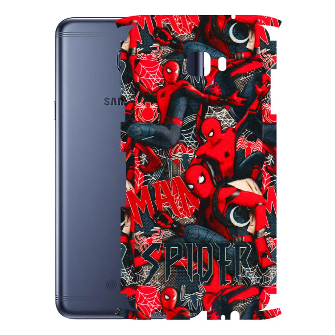 Samsung M/F/Note/Flip and C Phone Skins (All Models) - SpiderMan Cool - 3D Embossed Finish (L-188) Samsung Galaxy C7 Pro