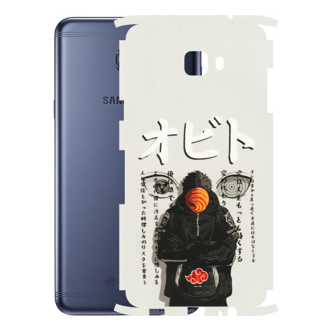 Samsung M/F/Note/Flip and C Phone Skins (All Models) - Obito Anime Eye - 3D Embossed Finish (L-19) Samsung Galaxy C7 Pro