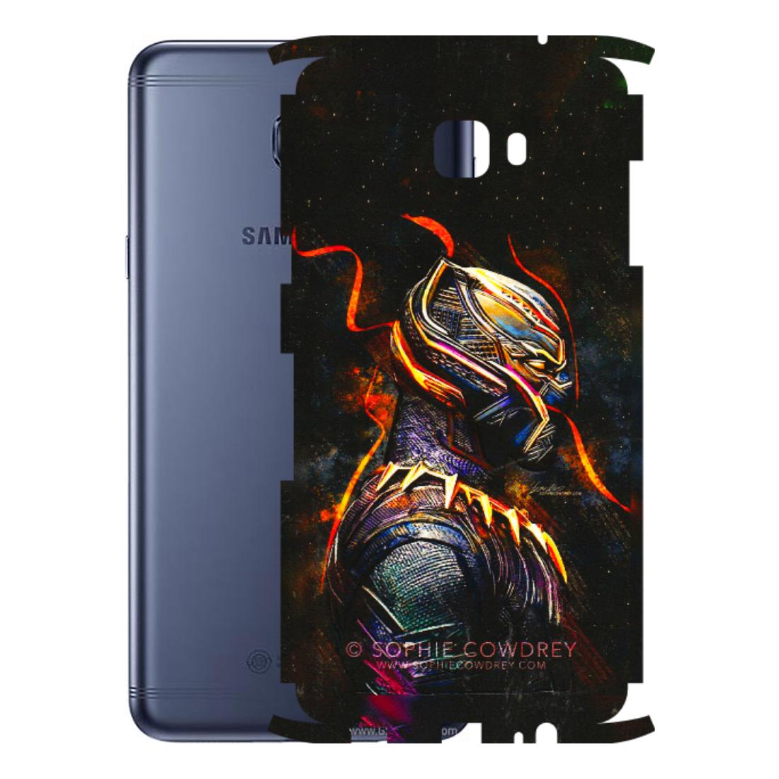 Samsung M/F/Note/Flip and C Phone Skins (All Models) - Black Panther - 3D Embossed Finish (L-190) Samsung Galaxy C7 Pro