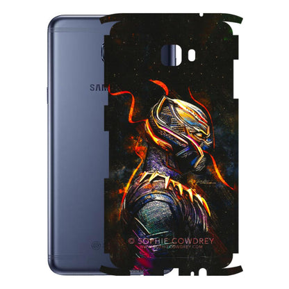 Samsung M/F/Note/Flip and C Phone Skins (All Models) - Black Panther - 3D Embossed Finish (L-190) Samsung Galaxy C7 Pro