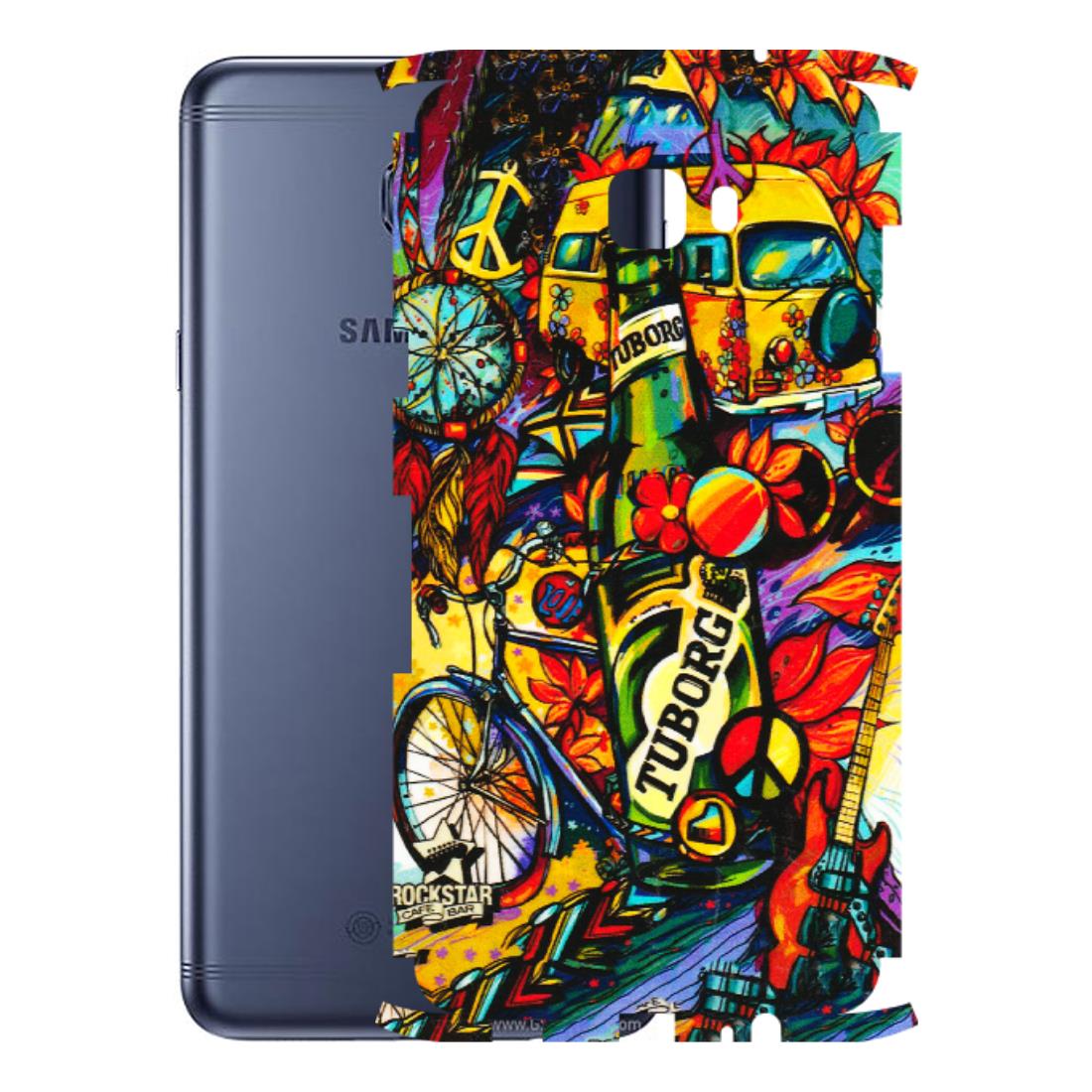 Samsung M/F/Note/Flip and C Phone Skins (All Models) - Cool Beer Bottle - 3D Embossed Finish (L-193) Samsung Galaxy C7 Pro