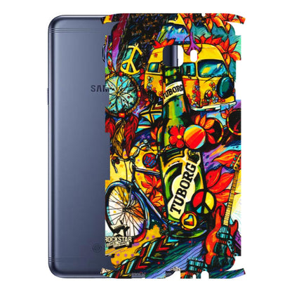 Samsung M/F/Note/Flip and C Phone Skins (All Models) - Cool Beer Bottle - 3D Embossed Finish (L-193) Samsung Galaxy C7 Pro