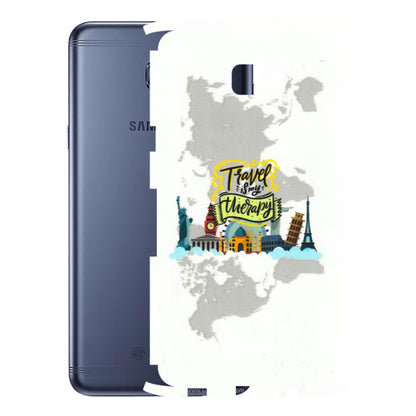Samsung M/F/Note/Flip and C Phone Skins (All Models) - Travel Therapy - 3D Embossed Finish (L-199) Samsung Galaxy C7 Pro