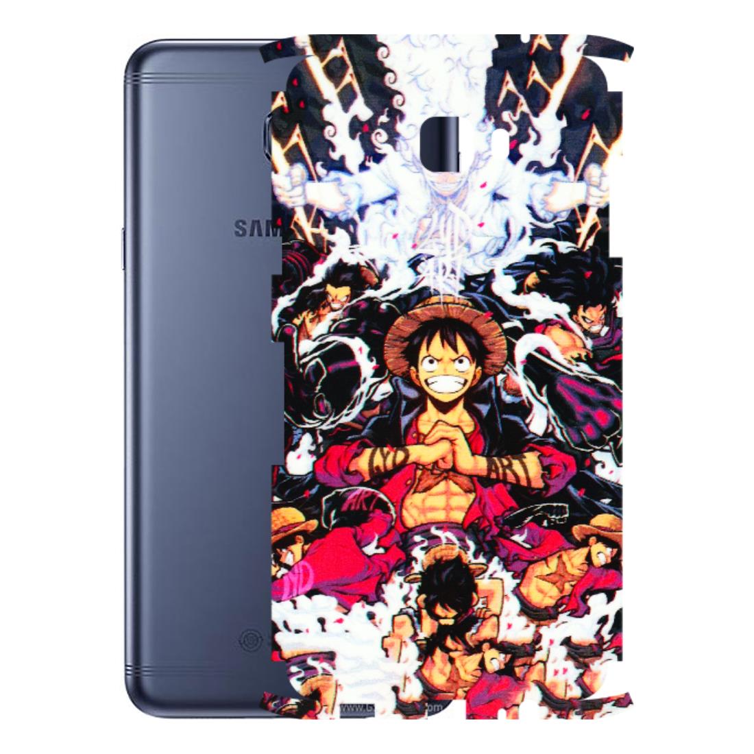 Samsung M/F/Note/Flip and C Phone Skins (All Models) - Luffy Anime Character - 3D Embossed Finish (L-203) Samsung Galaxy C7 Pro