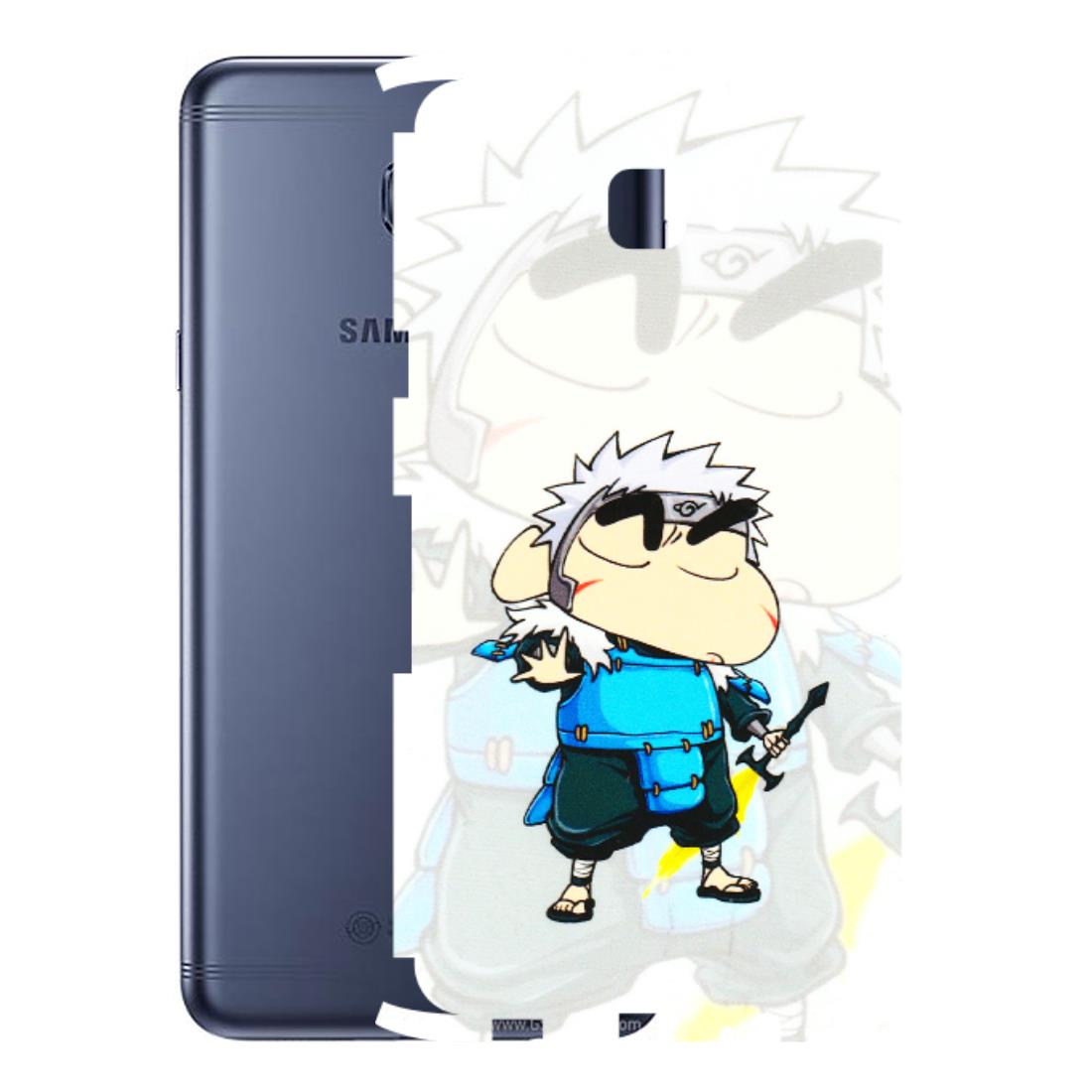 Samsung M/F/Note/Flip and C Phone Skins (All Models) - Angry Young Shinchan - 3D Embossed Finish (L-226) Samsung Galaxy C7 Pro