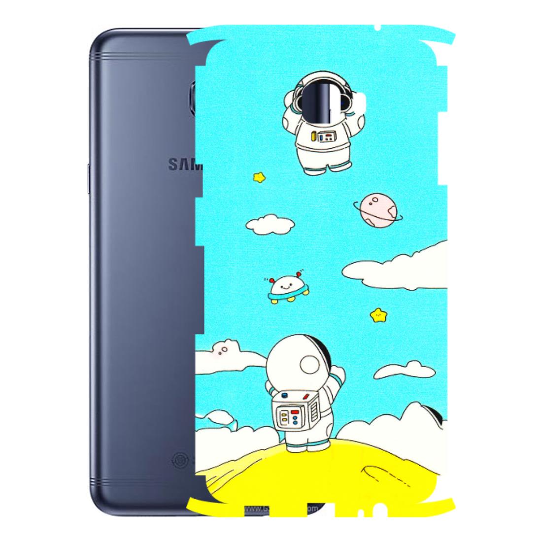 Samsung M/F/Note/Flip and C Phone Skins (All Models) - Blue Skies Astro Float - 3D Embossed Finish (L-230) Samsung Galaxy C7 Pro