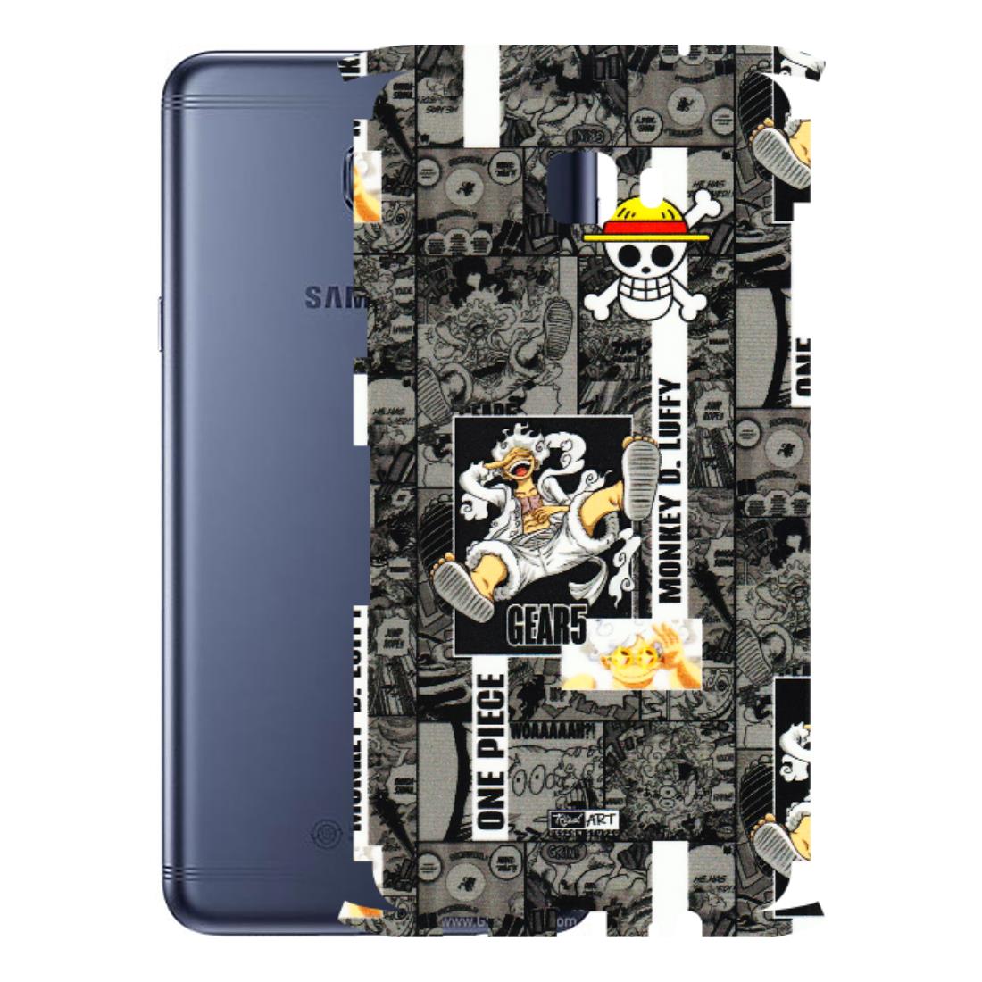 Samsung M/F/Note/Flip and C Phone Skins (All Models) - Cuffy Anime MonkeyCamic - 3D Embossed Finish (L-242) Samsung Galaxy C7 Pro