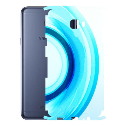 Samsung M/F/Note/Flip and C Phone Skins (All Models) - The Blue Curve - 3D Embossed Finish (L-244) Samsung Galaxy C7 Pro