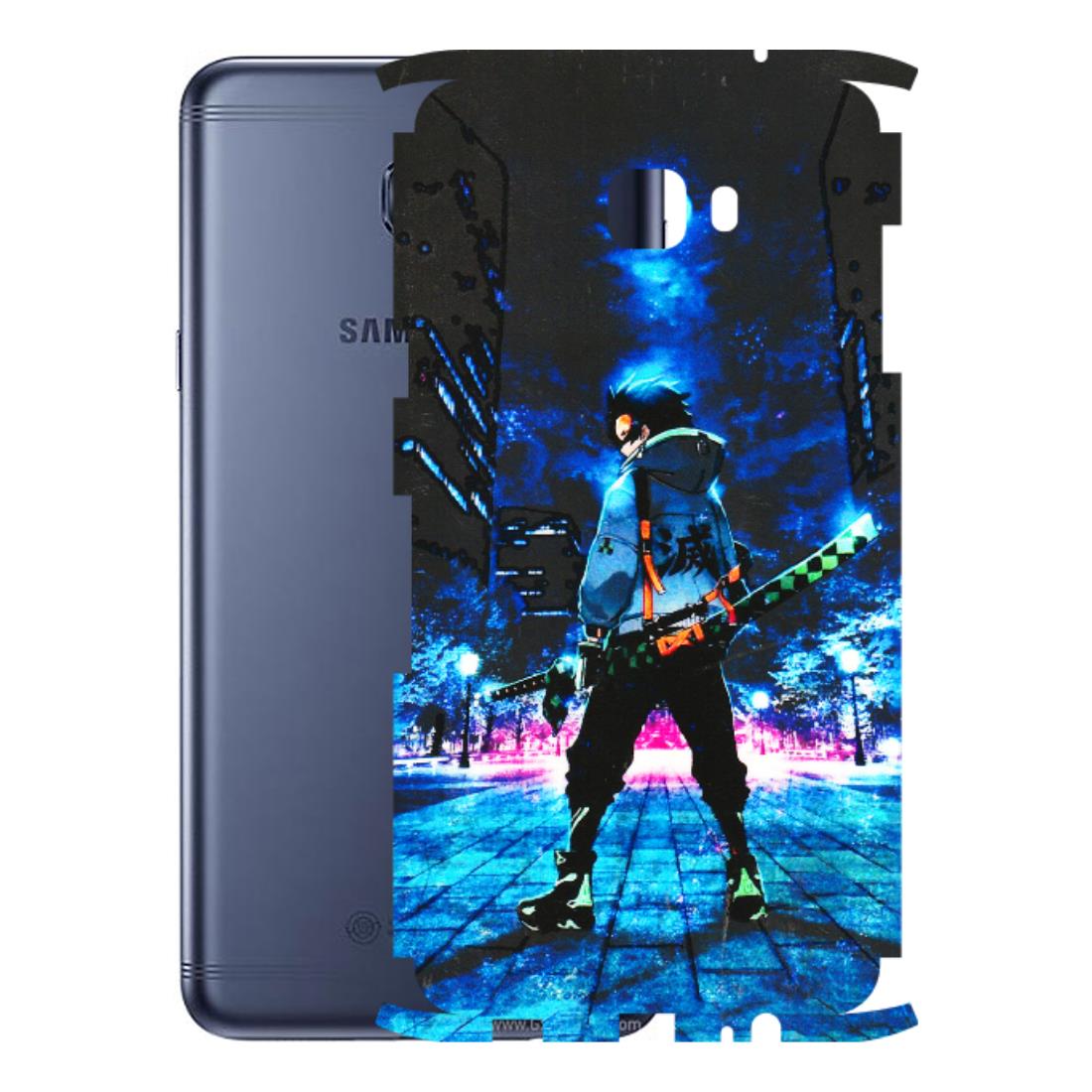 Samsung M/F/Note/Flip and C Phone Skins (All Models) - Demon Slayer Sword - 3D Embossed Finish (L-247) Samsung Galaxy C7 Pro