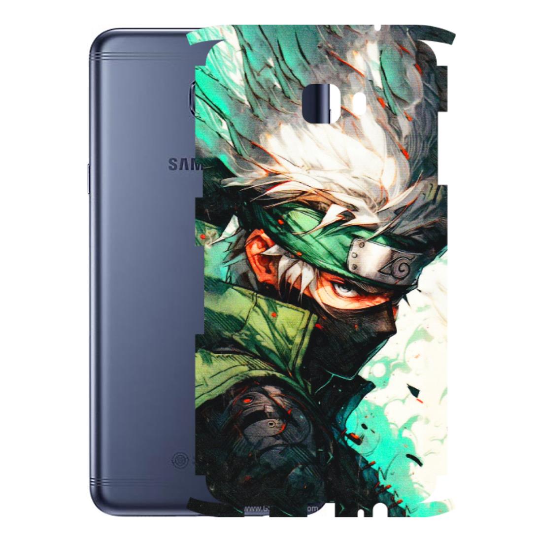 Samsung M/F/Note/Flip and C Phone Skins (All Models) - Kakashi Side Profile - 3D Embossed Finish (L-249) Samsung Galaxy C7 Pro