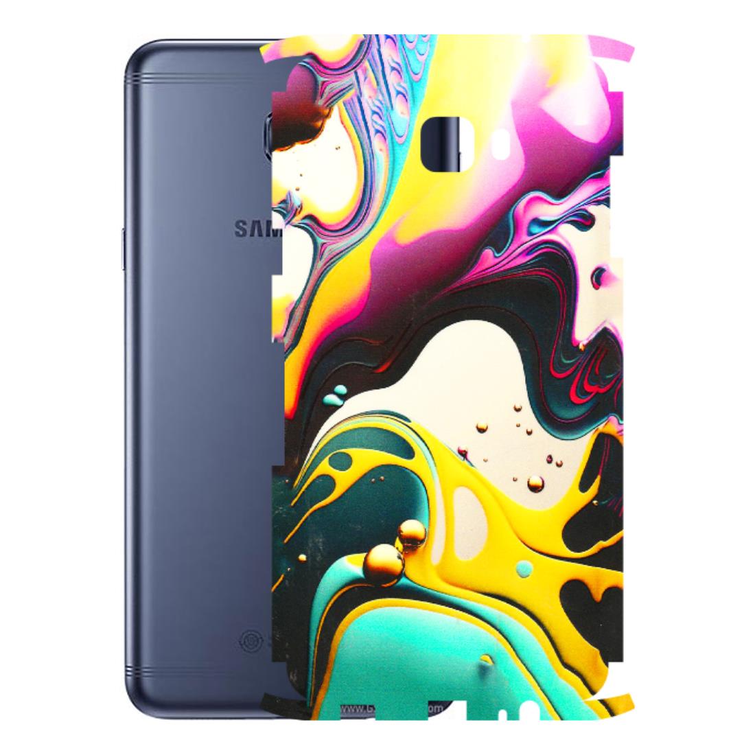 Samsung M/F/Note/Flip and C Phone Skins (All Models) - Multicolor Abstract pattern - 3D Embossed Finish (L-254) Samsung Galaxy C7 Pro