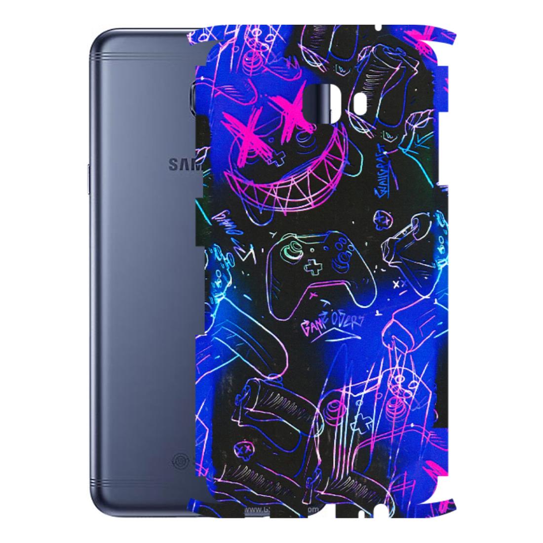 Samsung M/F/Note/Flip and C Phone Skins (All Models) - Gamers Paradise - 3D Embossed Finish (L-258) Samsung Galaxy C7 Pro