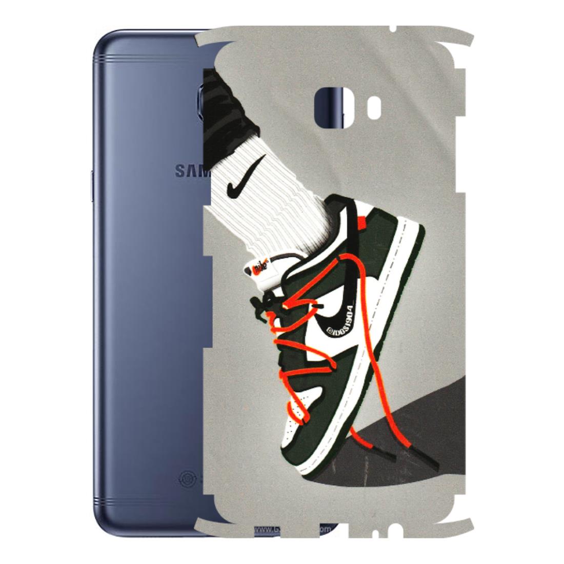 Samsung M/F/Note/Flip and C Phone Skins (All Models) - New Grey Sneaker - 3D Embossed Finish (L-261) Samsung Galaxy C7 Pro