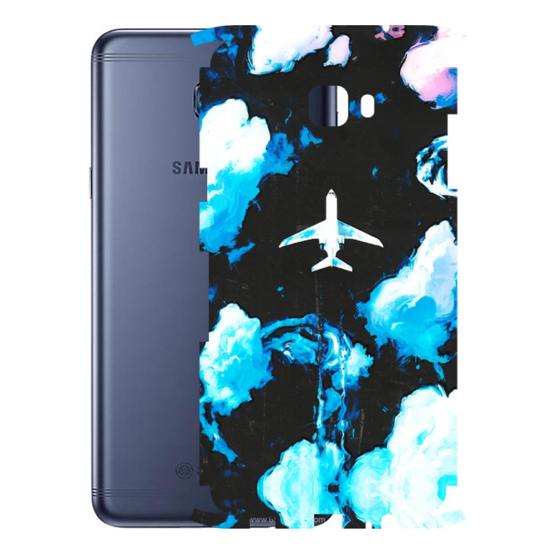 Samsung M/F/Note/Flip and C Phone Skins (All Models) - Travel In Airline - 3D Embossed Finish (L-264) Samsung Galaxy C7 Pro