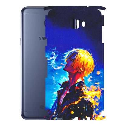 Samsung M/F/Note/Flip and C Phone Skins (All Models) - Sanji Vinsmoke One Piece - 3D Embossed Finish (L-319) Samsung Galaxy C7 Pro