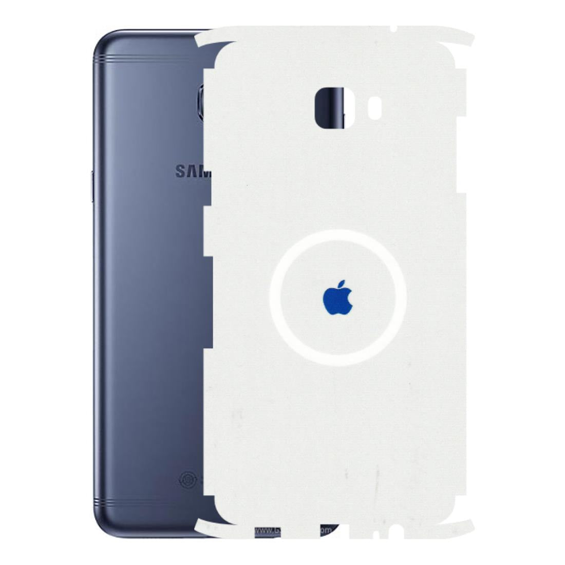 Samsung M/F/Note/Flip and C Phone Skins (All Models) - iPhone Magsafe Logo - 3D Embossed Finish (L-320) Samsung Galaxy C7 Pro