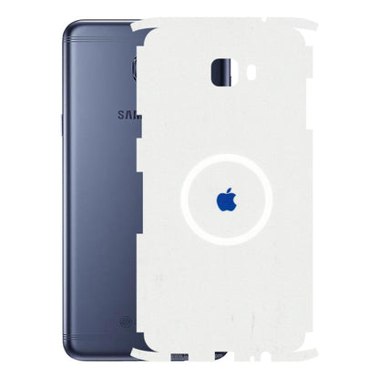 Samsung M/F/Note/Flip and C Phone Skins (All Models) - iPhone Magsafe Logo - 3D Embossed Finish (L-320) Samsung Galaxy C7 Pro