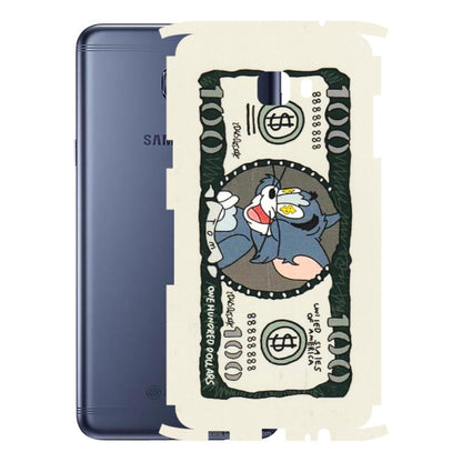 Samsung M/F/Note/Flip and C Phone Skins (All Models) - Tom Hundred Dollar - 3D Embossed Finish (L-324) Samsung Galaxy C7 Pro