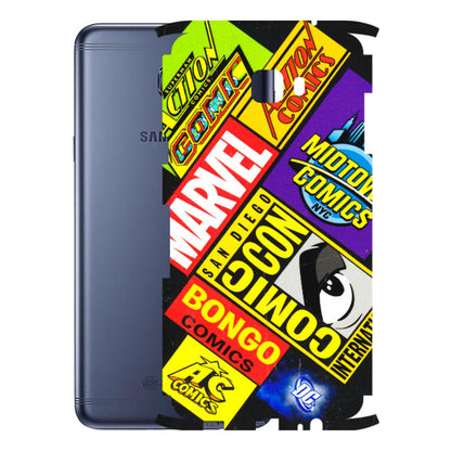Samsung M/F/Note/Flip and C Phone Skins (All Models) - Bongo Comic Con - 3D Embossed Finish (L-325) Samsung Galaxy C7 Pro