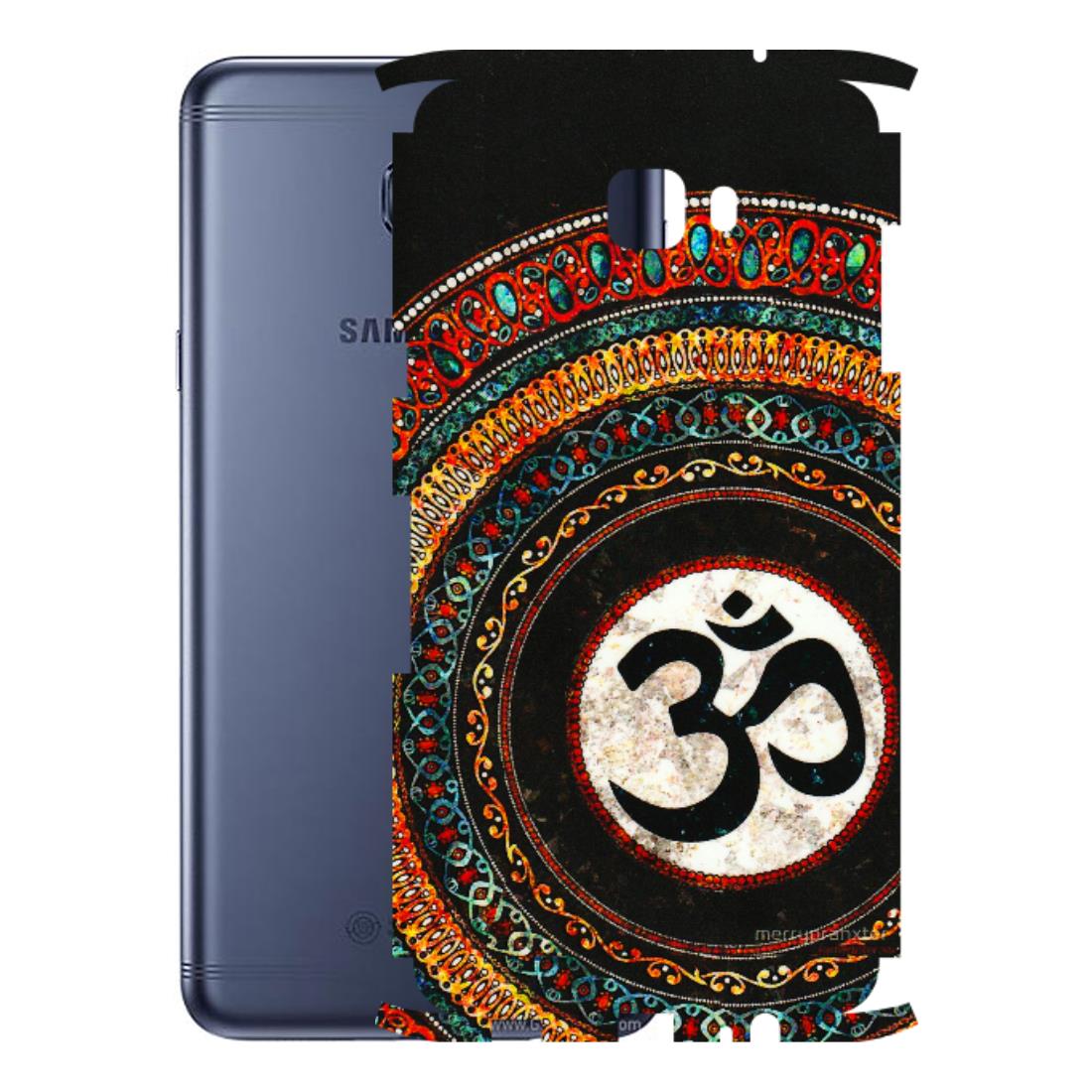 Samsung M/F/Note/Flip and C Phone Skins (All Models) - Aum Chant Abstract - 3D Embossed Finish (L-42) Samsung Galaxy C7 Pro